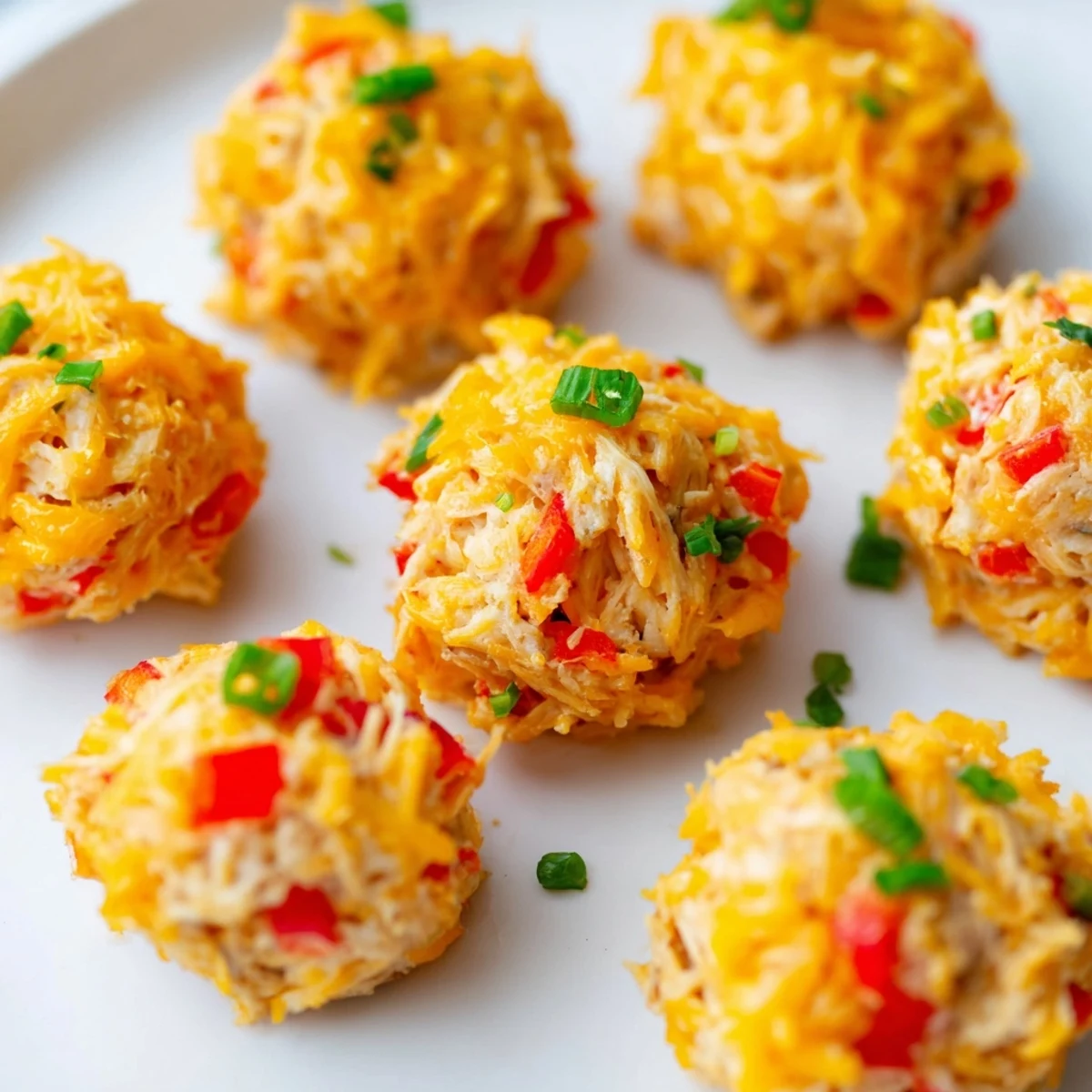 A platter of savory Chicken Treat Bites served with creamy ranch and honey mustard dipping sauces.