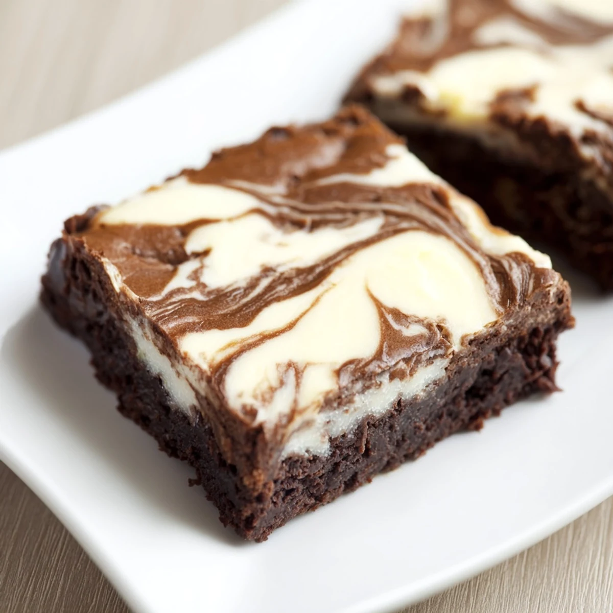 Fudgy Cottage Cheese Brownies cooling on a wire rack after baking, next to a mixing bowl with leftover batter ingredients.