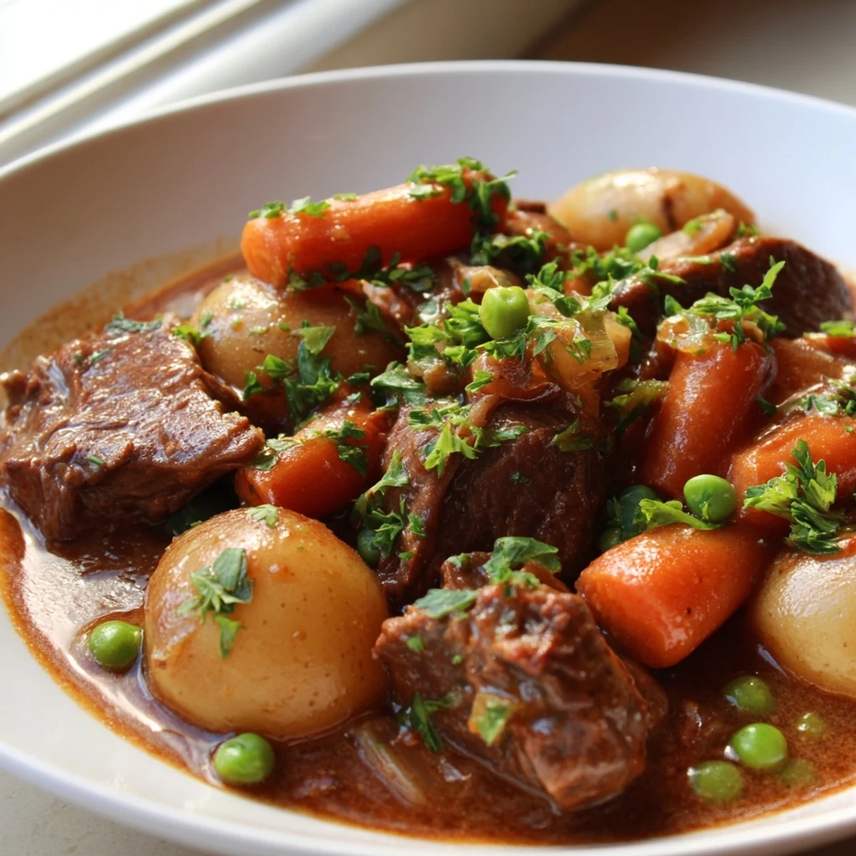 Homemade mac and cheese served bubbling hot with a golden crispy breadcrumb topping