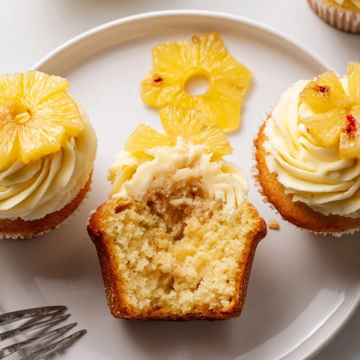 Easy Dole Whip Cupcakes Recipe cooling on rack, tropical aroma filling kitchen
