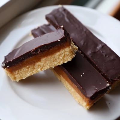 Healthy Twix Bars