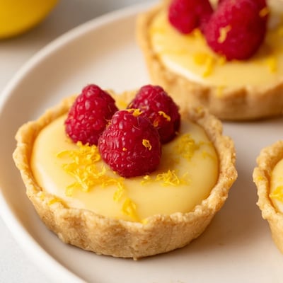 Mini Vegan Lemon Tarts