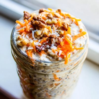 Carrot Cake Overnight Oats
