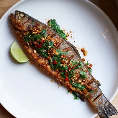 Chili Lime Baked Trout
