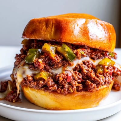 Cheesy Philly Sloppy Joes